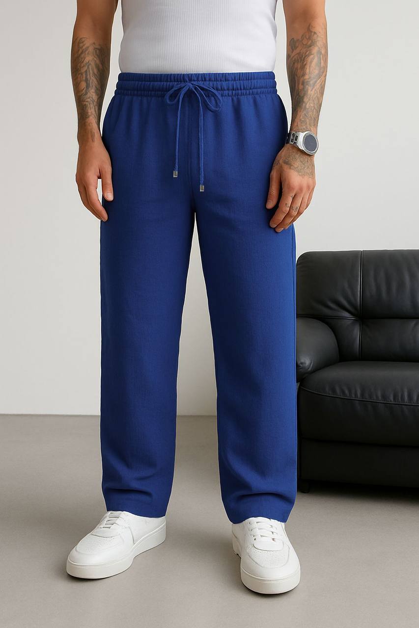 Otrizz Lenasso Müslin Kumaş Baggy Pantolon
